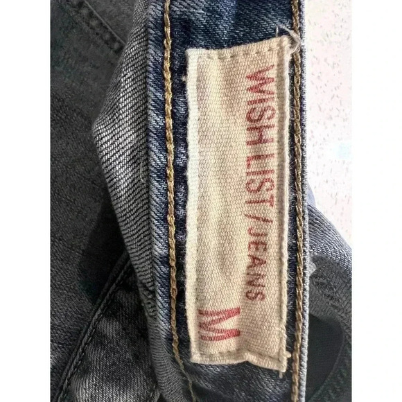 Wish list, denim skirt size medium button front detail - Picture 3 of 5